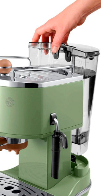 Кофеварка Delonghi ECOV 311 GR / 1.4 л / Рожковая / 
Молотый, чалды photo 6